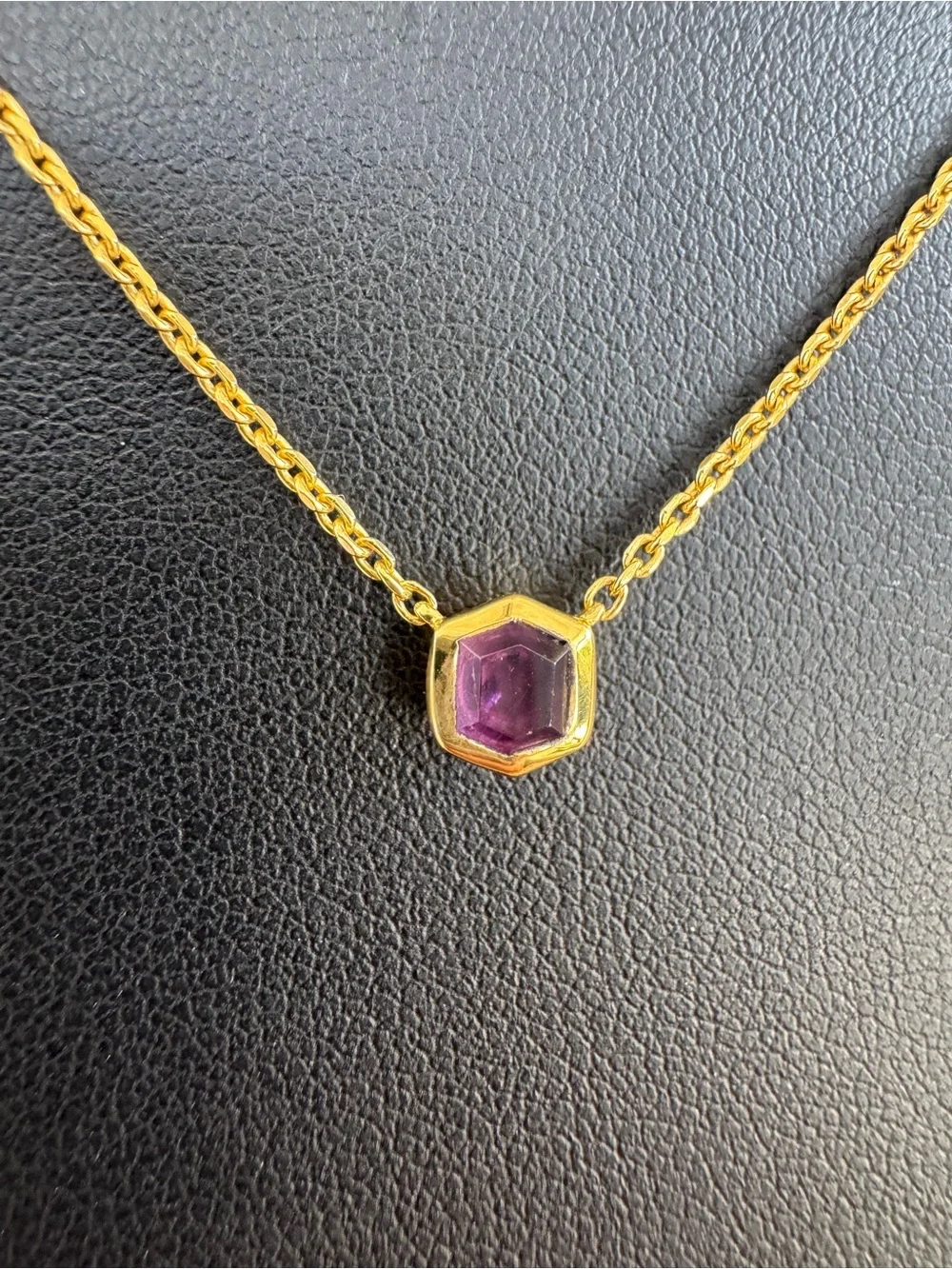 Kendra Scott Davie 18K Gold Vermeil Amethyst February Pendant Necklace